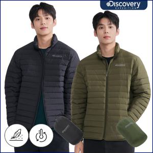 디스커버리 25FW신상 남성 픽시버G 튜브 하이넥 다운 경량패딩 DMDJ71056