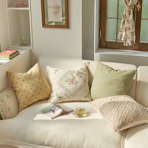 코지플라워 쿠션커버 [크로셰/플라워 레이스]