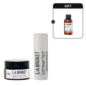 [CJ단독] 라부르켓 립케어SET1_립밤 + 립스크럽