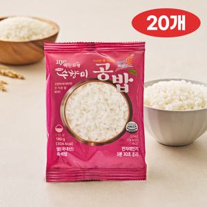 수향미 골든퀸3호 백미 공밥 180g 20개 즉석밥 냉동밥 간편식
