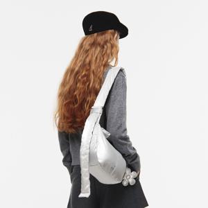 푸퍼 라운드 크로스백 3370 실버