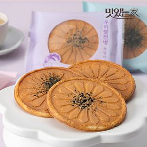 우리쌀전병 김 땅콩 흑임자 2개 선택 / 과자 간식 선물 전통식품