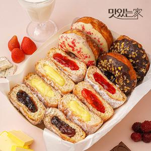 100% 우리밀 당일생산 명장 수제도넛 5종 12개입 15개입