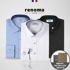 레노마셔츠 긴팔 스판 링클프리 이지케어 남자 정장와이셔츠