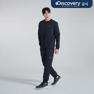 남성 테이퍼드 카고조거팬츠 (BLACK)