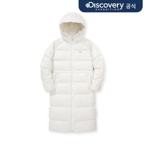 [택가: 379,000원]여성 베로니 구스다운 롱패딩 (WHITE)  DWDJ9J046-WHS