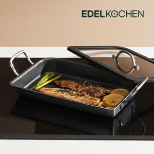 통3중 클래시 생선구이팬 29*20cm (블랙)