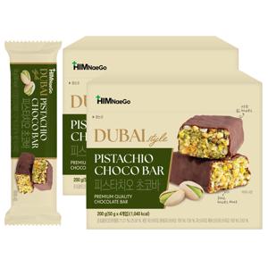 두바이 피스타치오 초코바 200g(50gX4개입) X2