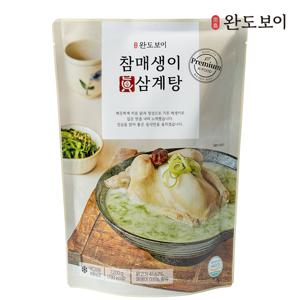완도보이 참매생이 진한 삼계탕 1.2kg 1팩