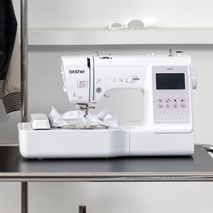 [빠른배송] 자수콤보미싱 LB7950+대용량자수USB+자수사20색(포토리뷰)