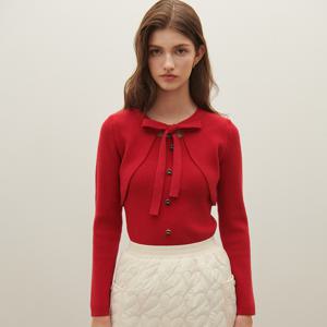 [샤틴]리본 스트랩 니트 S254T954