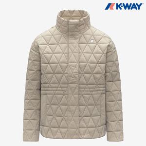 [정가:279,000] 까웨 여성 셀레네 다이아몬드 퀄티드 웜 방수 패딩 Y256EWD117