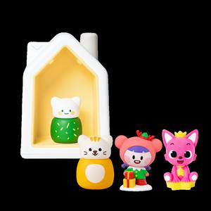 하우스와 핑크퐁과 크리스마스 캐럴 선물 세트