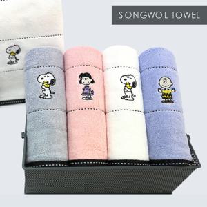 캐릭터타월 스누피 프렌즈 5매세트