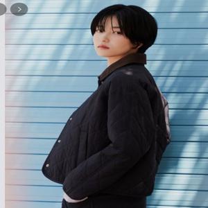 [폴햄] 여성 다이아 퀼팅 카라 크롭 경량 점퍼 PHE4JP2151