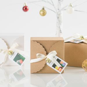 크리스마스 방울 간식 상자 1입 간식 과자 단체선물 간식팩 어린이집 유치원 교회 구디백