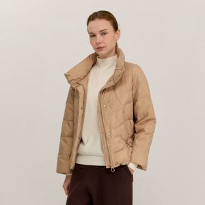 [최초가 178000원] 스퀘어 퀼팅 프릴 덕다운 패딩 점퍼_EDJKW125073