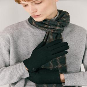 헤지스 액세서리 [[25FW]] HJGV5F021BK [선물추천][인기급상승][백화점BEST][남성장갑] 블랙 베이