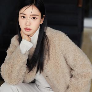 25FW 양모컬리 라운드 롱코트