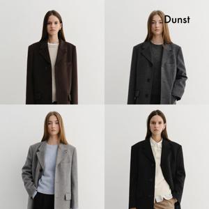 [기은세 착용]던스트 UNISEX 2-WAY 3 BUTTON CASHMERE COAT_UDCO5D121