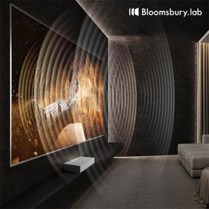 [무료설치]  리버티 와이드 초단초점 전용 120인치 사운드온 빔스크린 M-LW120U