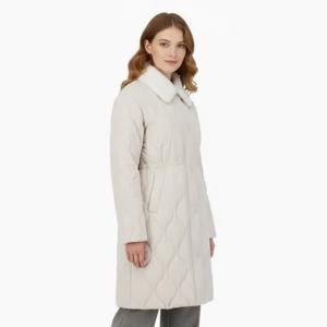 여성 카라탈부착 롱 퀼팅 점퍼 PHE4JP2172