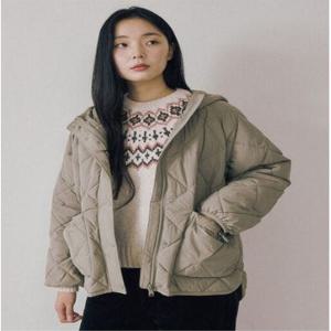 여성  클라우드 에어 후드 경량 점퍼 PHF4JP2152