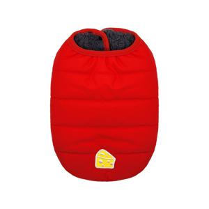 강아지패딩 베이직 점퍼 레드