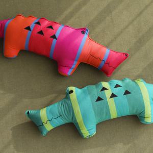 애착 애니멀 쿠션 베개 악어 쿠쉬 2color