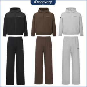 디스커버리 25FW신상 남여공용 세미오버핏 기모트레이닝세트 DXTR69056,DXTP67056