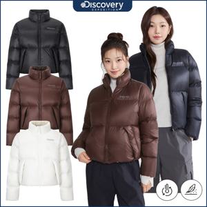 디스커버리 25FW신상 여성 올튼 퍼텍스 퀀텀 오버핏 크롭다운 숏패딩 DWDJ56056