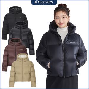 디스커버리 25FW신상 여성 오버핏 올튼 퍼텍스 퀀텀 크롭다운 숏패딩 DWDJ5L056