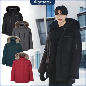디스커버리 25FW신상 남성 변우석 밀포드 베르텍스 구스 미드패딩 DMDJ8M056