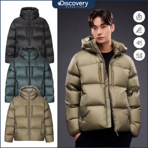 디스커버리 25FW신상 남성 세미오버핏 올버트 구스다운 숏패딩 DMDJ7G056