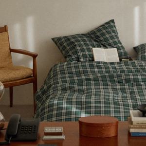 [11/29 타임딜]노튼클래식 40수 순면 체크 차렵이불(SS/Q/K) 3종