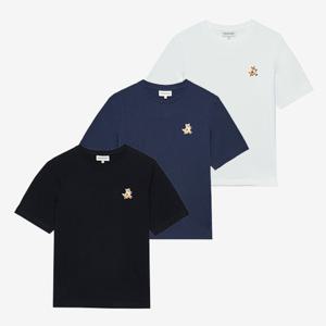 메종키츠네 여성 스피디 폭스 패치 티셔츠(MW00119KJ0008)