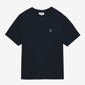 메종키츠네 볼드 폭스 헤드 패치 티셔츠 MM00127KJ0118