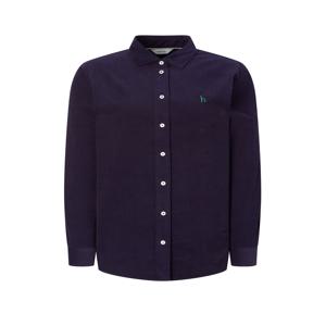 헤지스 여성 [[25FW]] HSSH5D903V3 [아이코닉] 코듀로이 레귤러핏 셔츠 다크바이올렛