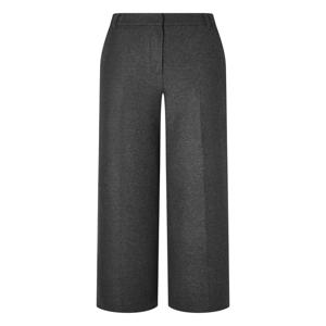 헤지스 여성 [[25FW]] HSPA5D905CG [Essential] 세미와이드 기모 밴딩 슬랙스 차콜그레이