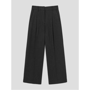 기모 트윌 와이드 슬랙스  애쉬