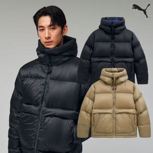 푸마 남성용 후드 덕다운 자켓 529479 01 03