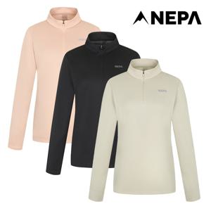 여성 폴라텍 파워드라이 베이직 집업티셔츠 7I65401