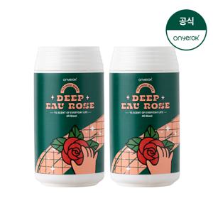 온예록 올인원 청소 세정 롤티슈 45매 2개 딥오로즈