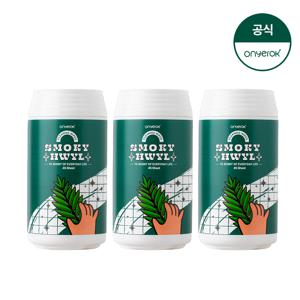 온예록 올인원 청소 세정 롤티슈 45매 3개 스모키휠