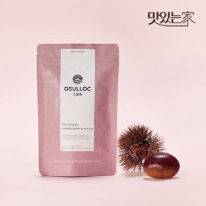 오설록 마롱 크림 블랙티 20입 / 피라미드 티백