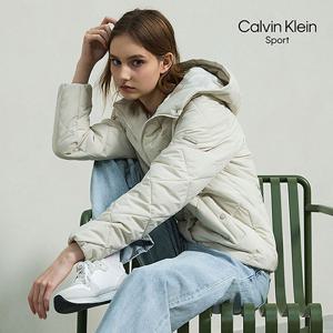 [Calvin Klein Sport]25FW 여성 4-Layer 후디 패딩 자켓