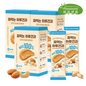 스틱형 넛버터 짜먹는 25g*10입케이스 [3박스/6박스/9박스] /아몬드,캐슈넛,피넛 스프레드 /땅콩버터
