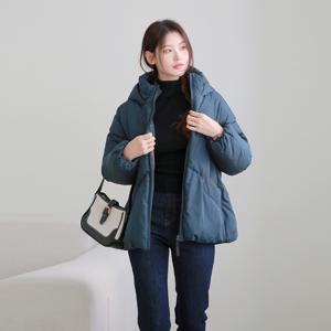 [CJ단독][최초가 199,000원]데이브리즈 사선 퀄팅 덕다운 패딩