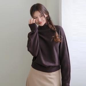 [CJ단독][최초가 77,000원]멜란지 포에트 볼륨 니트