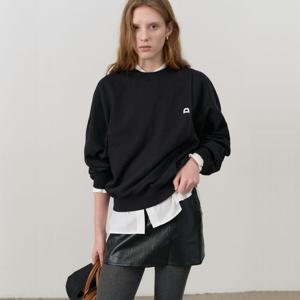 던스트 VEGAN LEATHER SPLIT MINI SKIRT LEATHER_UDSK4C216BK